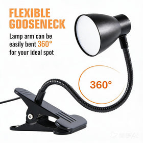 CeSunlight padded clamp keeping desk surface scratch-free and secure