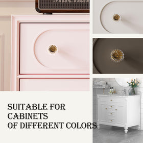 CEYMIO vintage glass pull enhances drawer fronts with refined tactile appeal.