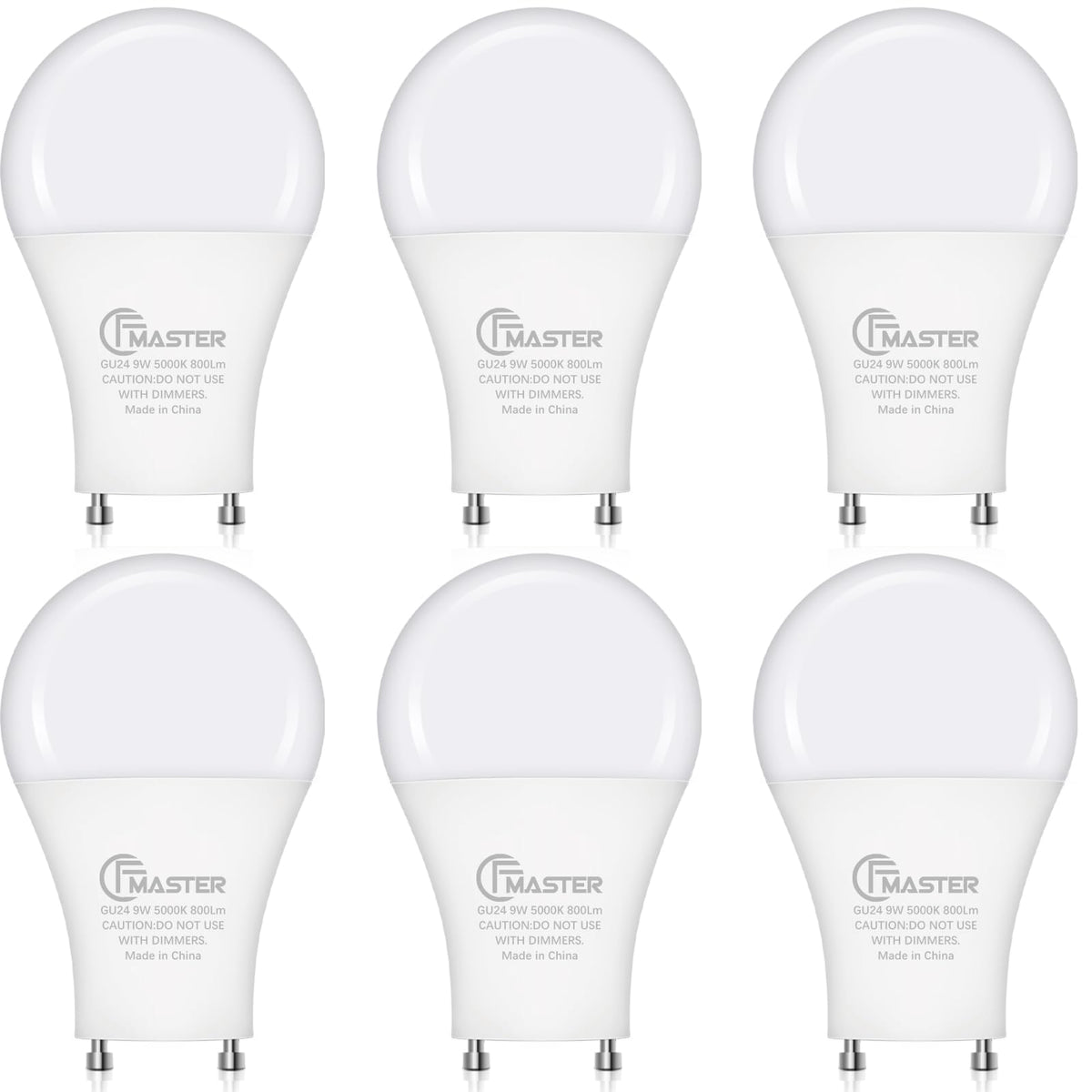 CFMASTER GU24 LED bulb delivers 800 lumens of bright daylight for any room