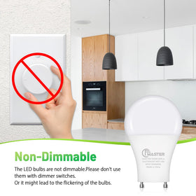 CFMASTER GU24 LED bulb is mercury-free and eco-friendly