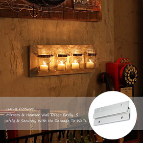 CFOFT easy install via two predrilled holes and plugs
