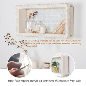 CFOFT interlocking wall mount system keeps frames level and secure