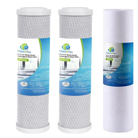 CFS 2-pack granular activated carbon filter for clean, great-tasting water.