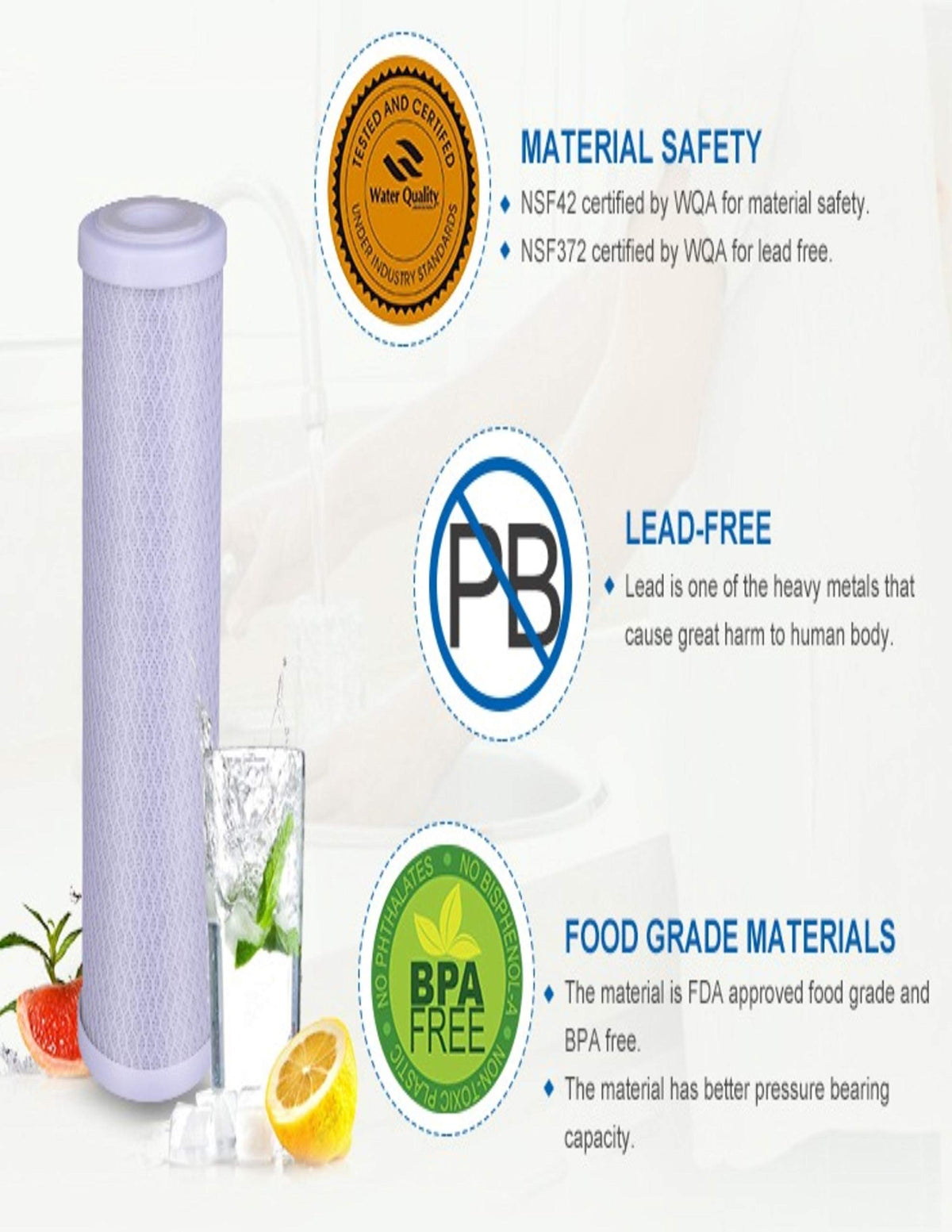 CFS UltraClean four-pack packaging highlights a turnkey filtration solution.