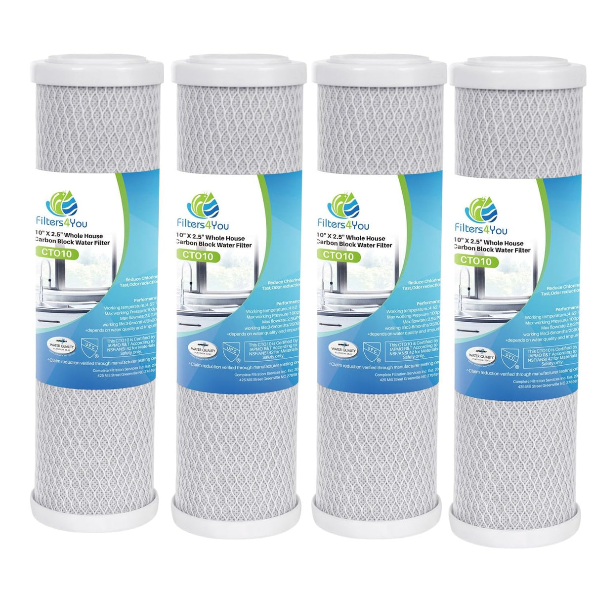 CFS universal-fit-10in-filter ensures easy replacement for whole-house use.