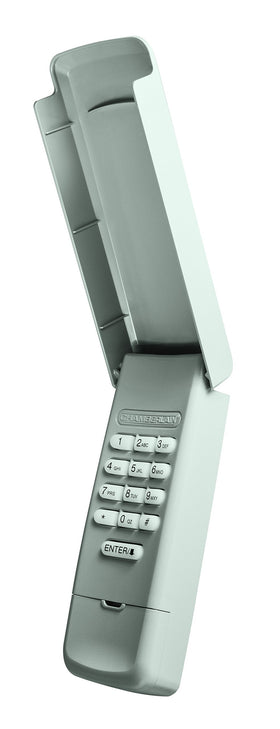 Chamberlain 940EV-P2 keyless entry mounted on wall for quick garage access