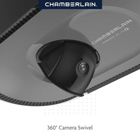 Chamberlain B4643T smartphone control lets you manage the door remotely.