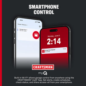 CHAMBERLAIN Craftsman Wi‑Fi control for remote monitoring and operation