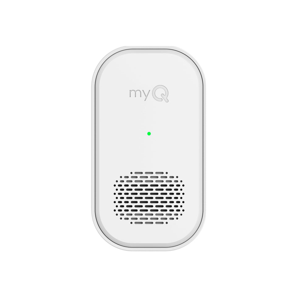 CHAMBERLAIN myQ Chime setup demonstrates quick wireless pairing for reliable home alerts.