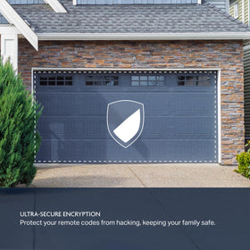 Chamberlain myQ keypad temporary pin creation highlights guest access for deliveries or service visits.
