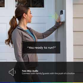 CHAMBERLAIN myQ Video Keypad remote viewing streams live feeds from anywhere