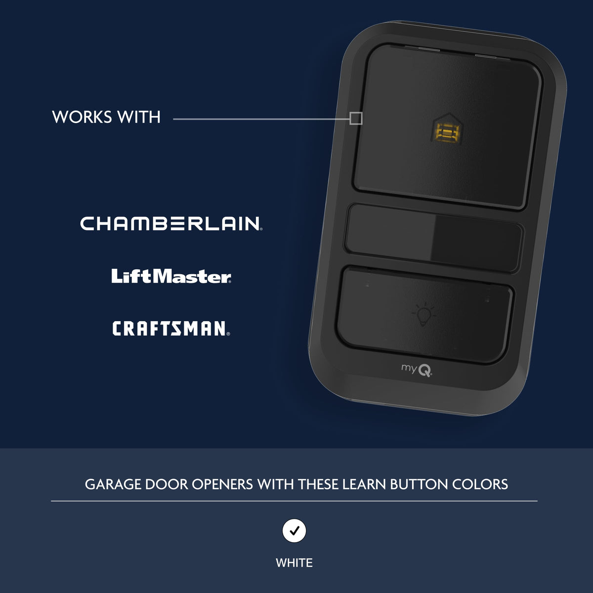 Chamberlain MyQ wall control wireless programming without wiring