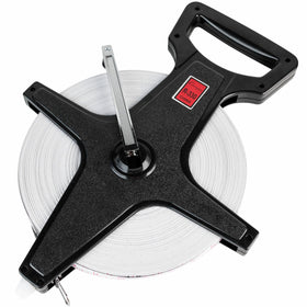 Champion Sports open reel measuring tape crank for easy winding and precise field measurements.