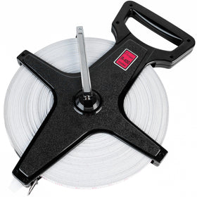 Champion Sports open reel measuring tape with hand crank for easy field measurements