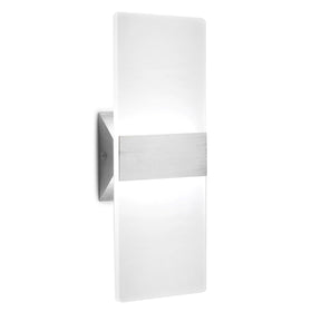 ChangM modern LED wall sconce with up-down light for ambient hallway illumination.