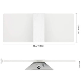 ChangM no-plug wall light simplifies installation and reduces cord clutter.