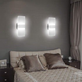 ChangM soft-diffused acrylic glow provides comfortable illumination for bedrooms.