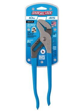 Channellock 415 durable tongue and groove design for long-lasting professional use.