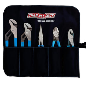Channellock 9.5-inch tongue-and-groove plier for secure gripping.