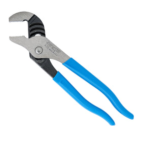 Channellock 426 straight jaw pliers showing secure grip for plumbing tasks.