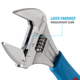 Channellock 6WCB Code Blue grips provide durable comfort