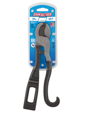 Channellock 87 Rescue Tool shows hardened steel edges for durability.