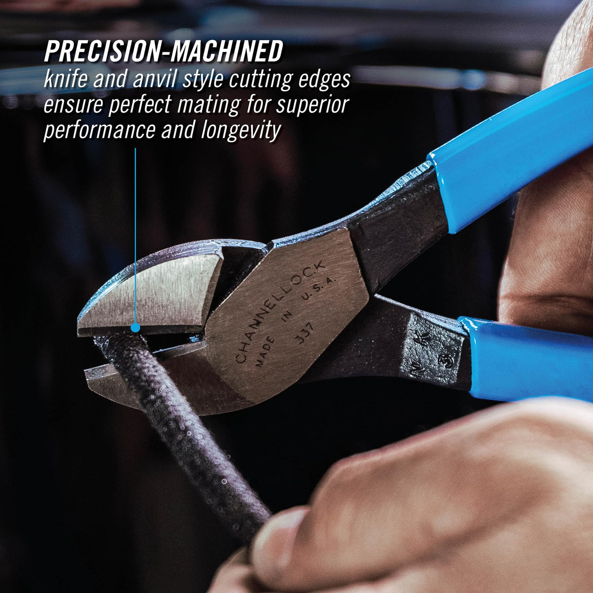 Made in the USA 7-inch tool suitable for pros and DIY tasks.