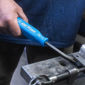 Channellock ergonomic molded-grip pry bar enhances grip and comfort