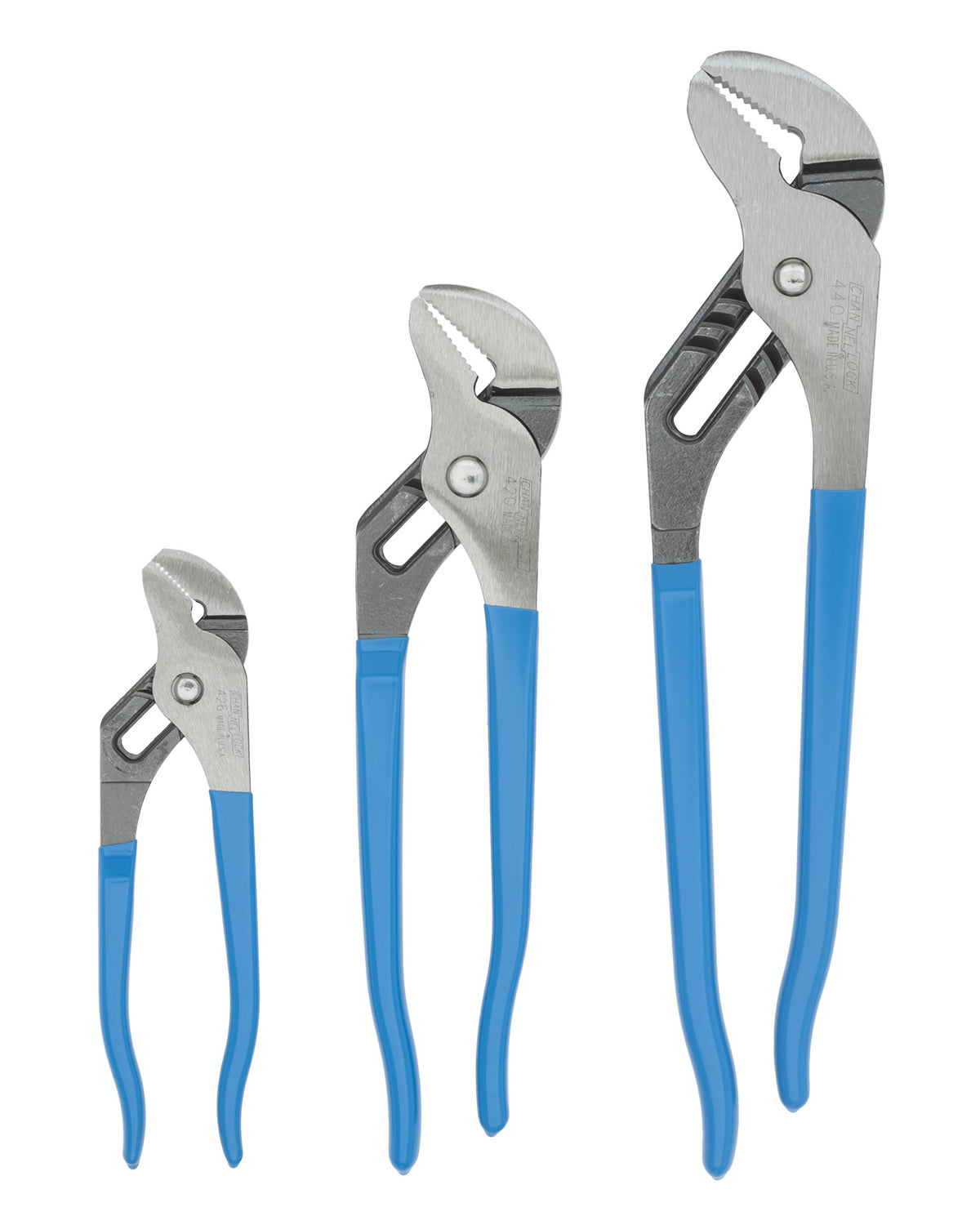 Channellock GS-3 6.5-inch tongue and groove pliers for versatile gripping.
