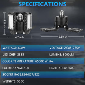 CHAREADA aluminum heat-dissipation panels extend lifespan and reduce heat.