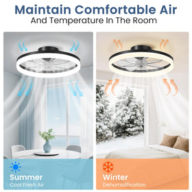 CHAREADA easy install design speeds up ceiling fan setup.