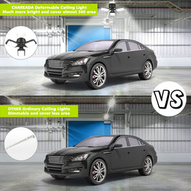CHAREADA versatile lighting for garage, yard, workshop, and storage.
