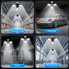 CHAREADA wide-area coverage ideal for warehouses and barns.