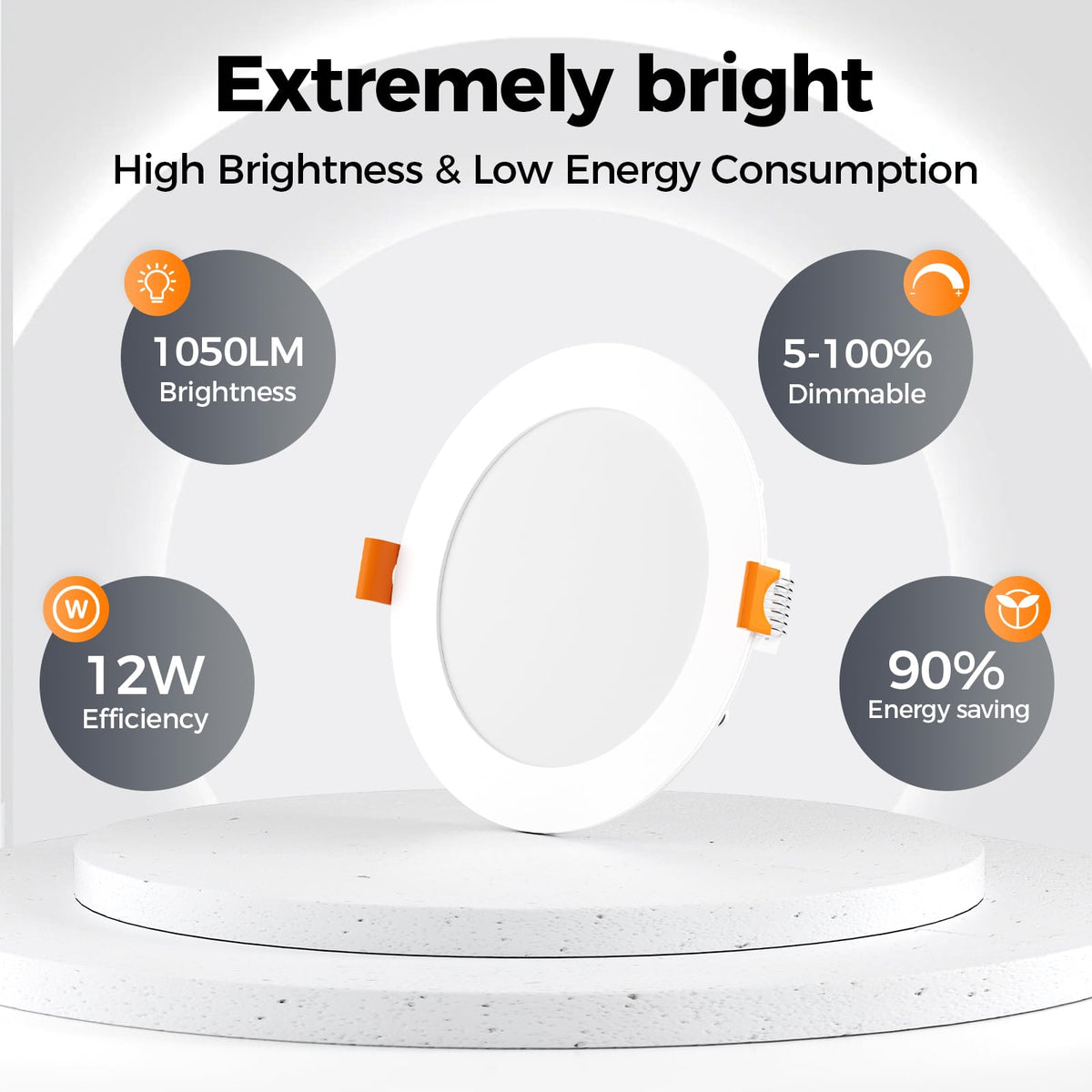 CHARKEE 5CCT switch enables color temperature changes for different tasks.