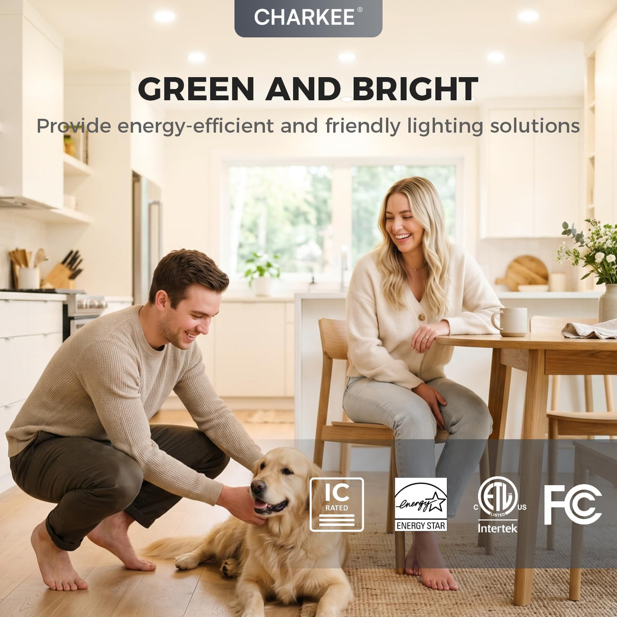 CHARKEE easy install plug-and-play downlight speeds upgrades.