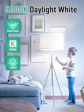 CHARKEE no-flicker 5000K design supports steady daily use.