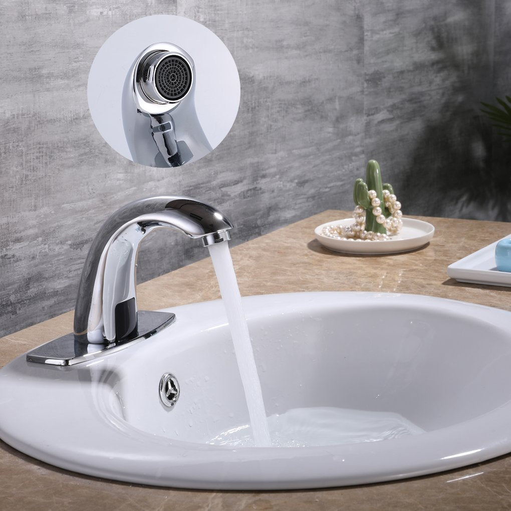 Charmingwater temperature-control faucet with adjustable water temperature for comfort.