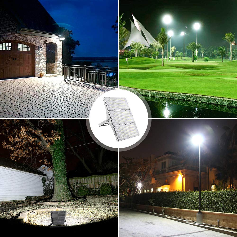CHARON 300W flood light delivers 24000 lumens for bright outdoor security