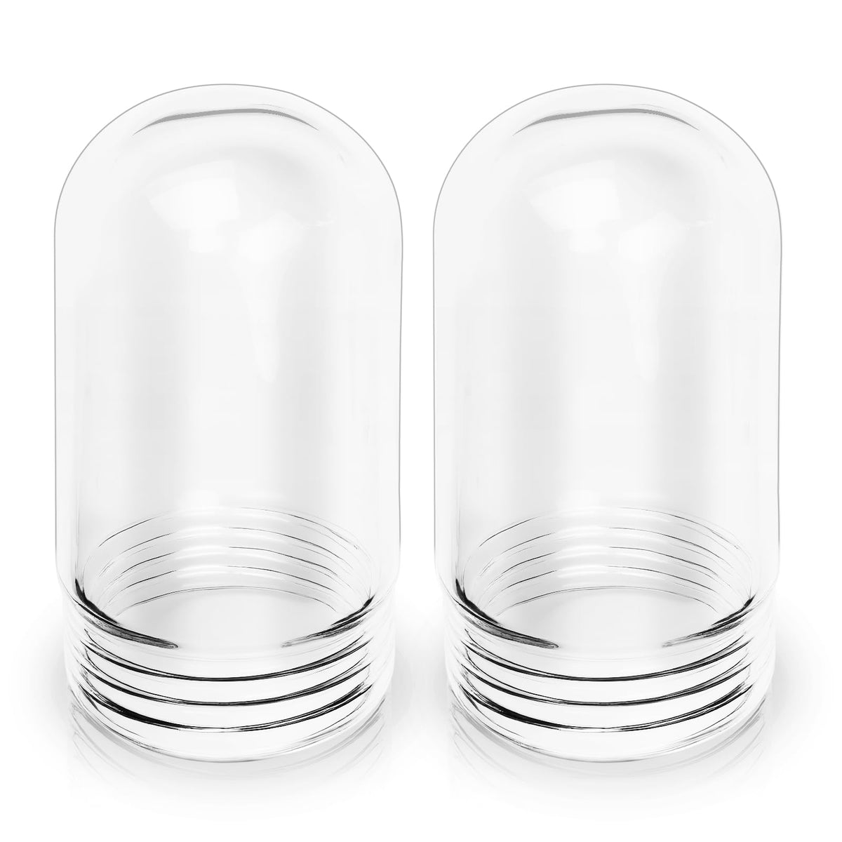 ChaseRoad L10-X007 ceiling light bulb cover set protects bulbs from impacts.