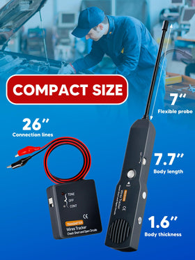 Chazcool EM415PRO audio indicator aids locating intermittent faults.