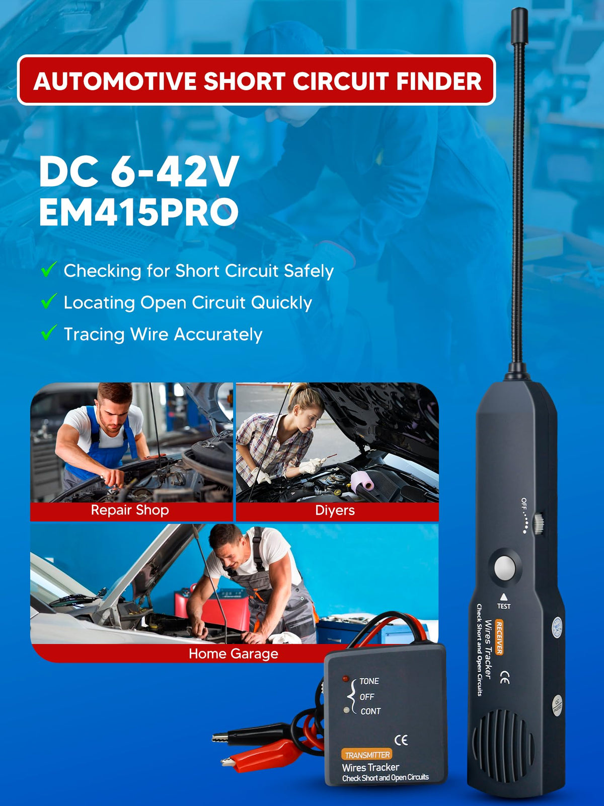 Chazcool EM415PRO tested across DC 6-42V for broad automotive use.