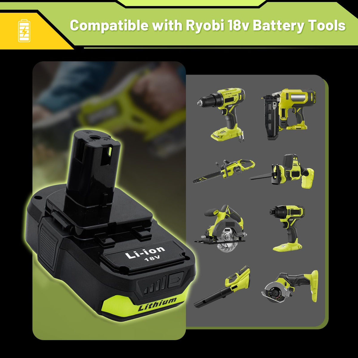 Cheerlark 18V battery protection system guards against overcharge and shorts.