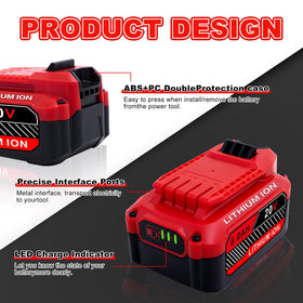 Cheerlark 2-pack 20V battery compatible with CMCB104 charger.