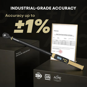 CHEERSONIC torque wrench featuring 72-tooth ratchet head for smooth operation.