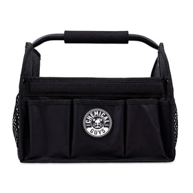Chemical Guys Quick Load caddy with reinforced panels supports multiple bottles during detailing
