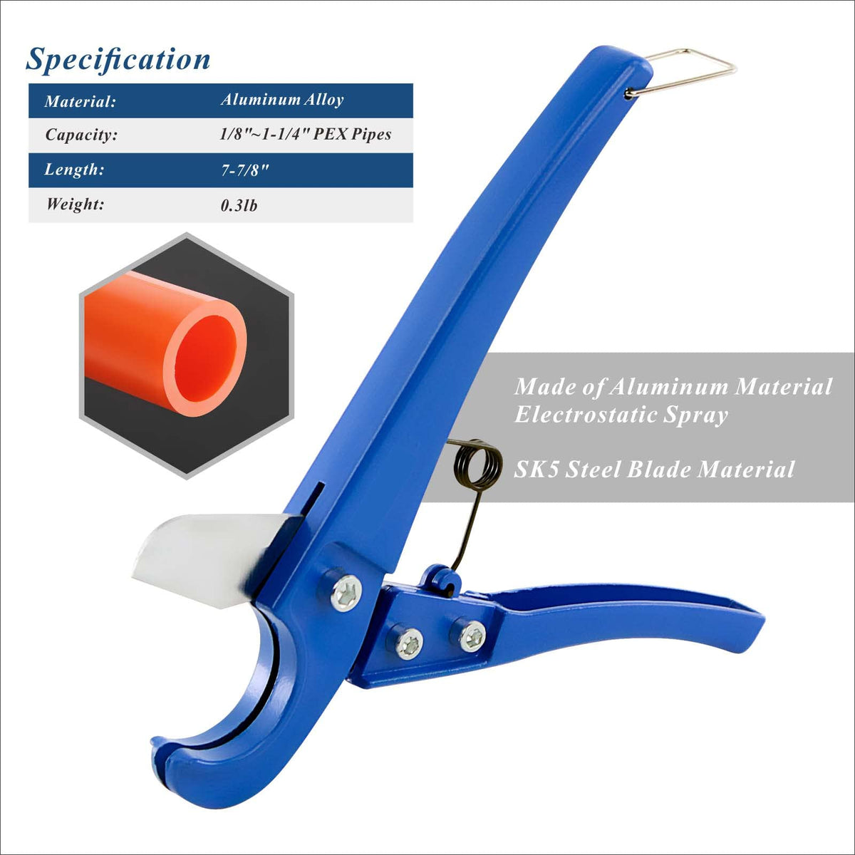 CHEN CHEN HAO PEX Cinch Tool includes calibration tool for long-term accuracy.