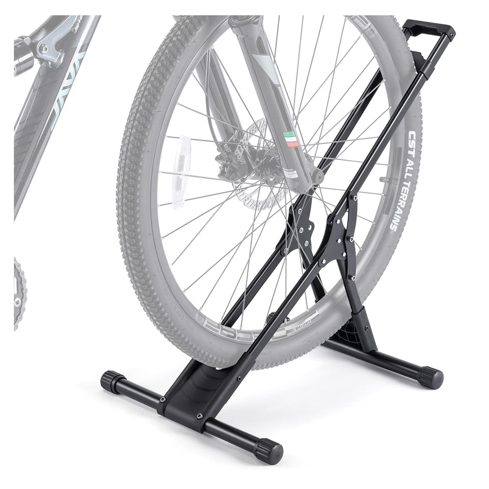 CHEPARK Bike Floor Stand base showcases stability for indoor storage.