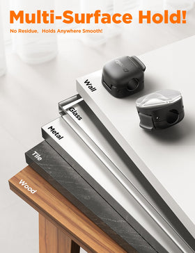 Chfeila office desk organization solution creates a neater workspace.