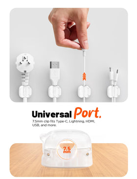 Chfeila strong adhesive sticks to surfaces with no residue.