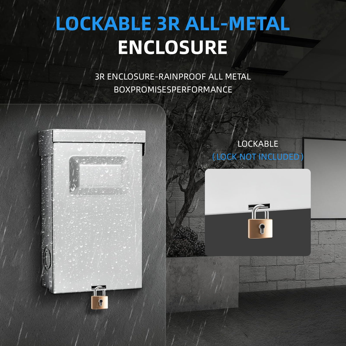 CHGAOY pull-out handle stores securely when closed, preventing misplacement.